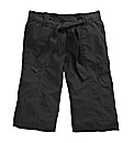 Self Belted Combats Shorts