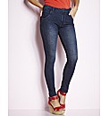 Jersey Skinny Jeans Length 29in
