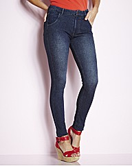 Jersey Skinny Jeans Length 29in