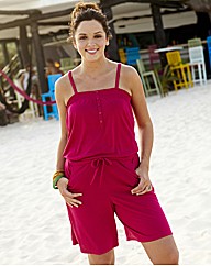 Summer Playsuit with Drawstring Waist