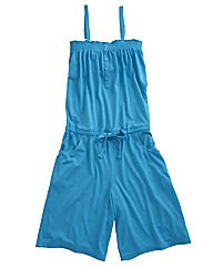 Summer Playsuit with Drawstring Waist