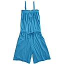 Summer Playsuit with Drawstring Waist