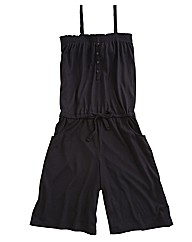 Summer Playsuit with Drawstring Waist