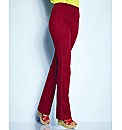 Pull On Bootcut Jeggings Length 28in