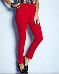 Pull On Slim Leg Jeggings Length 28in