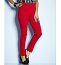Pull On Slim Leg Jeggings Length 28in