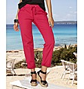 Linen Mix Trousers Length 32in