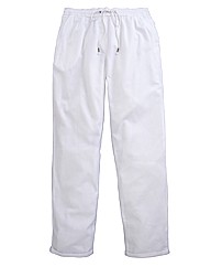 Linen Mix Trousers Length 32in