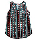 Aztec Print Woven Vest