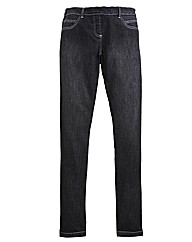 Pull On Skinny Jeggings Length 27in