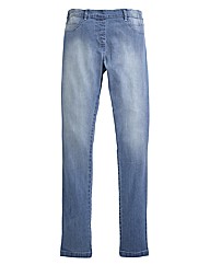 Pull On Skinny Jeggings Length 27in