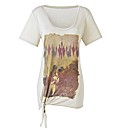 Graphic Stone Print T-Shirt