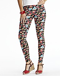 Floral Print Leggings