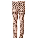 Nude Heart Print Jeggings