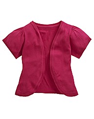 Knitted Shrug with Short Sleeve