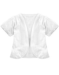 Knitted Shrug with Short Sleeve