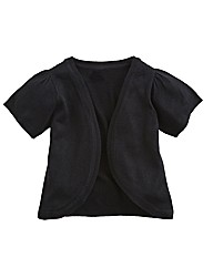 Knitted Shrug with Short Sleeve