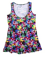 Print Frill Vest