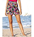Print Jersey Shorts