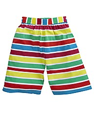 Striped Jersey Shorts