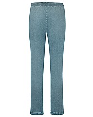 Pull On Slim Leg Jeggings Length 28in