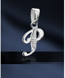 Sterling Silver Initial Charm