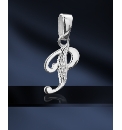 Sterling Silver Initial Charm
