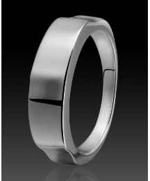 Gents Couro Sterling Silver Ring