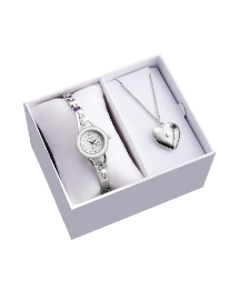 Family Sentiments Silver-Tone Gift Set