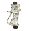 Glitzy Feline Watch