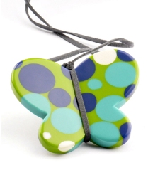 Spotted Butterfly Pendant