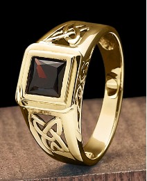 9ct Gold Celtic-Style Ring