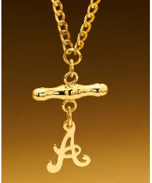 9ct T-Bar Initial Necklace