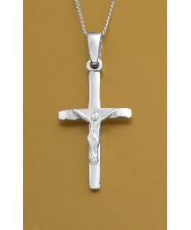 Small Sterling Silver Crucifix