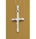 Small Sterling Silver Crucifix
