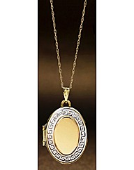 9 Carat Gold Locket Pendant