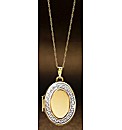9 Carat Gold Locket Pendant