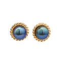 9 Carat Gold Pearl Earrings