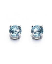 9 Carat Gold Gemstone Stud Earrings