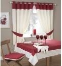 Stanford Ring Top Kitchen Curtains