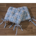 Country Check Seat Pads