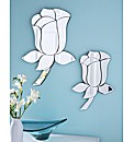 Rose Shaped Mirror