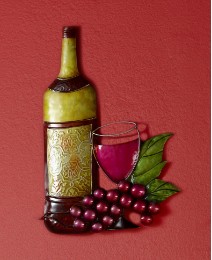Vineyard Metal Wall Art