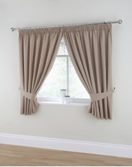 Plain Dye Kitchen Curtains