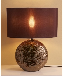 Ceramic Pebble Lamp