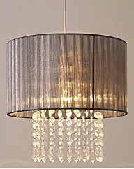Pleated Pendant Light Decoration