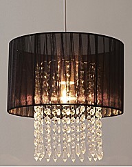 Pleated Pendant Light Decoration