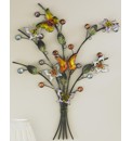 Butterfly Forest Metal Wall Art