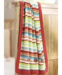Lollipop Lane Herbs Garden Knit Blanket