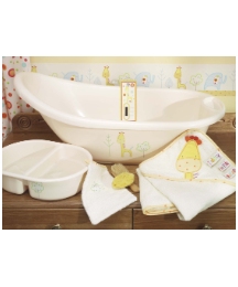 Lollipop Lane Safari Bath Set